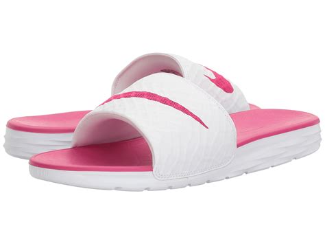 nike solarsoft weiß|nike benassi solarsoft slides clearance.